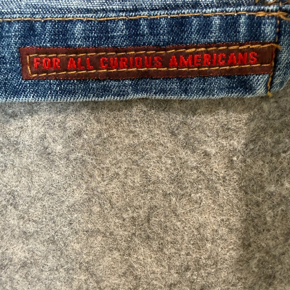 Vintage Agolde Event Denim Chore Barn Jacket Womens Small Oversized 90s USA - Picture 14 of 15